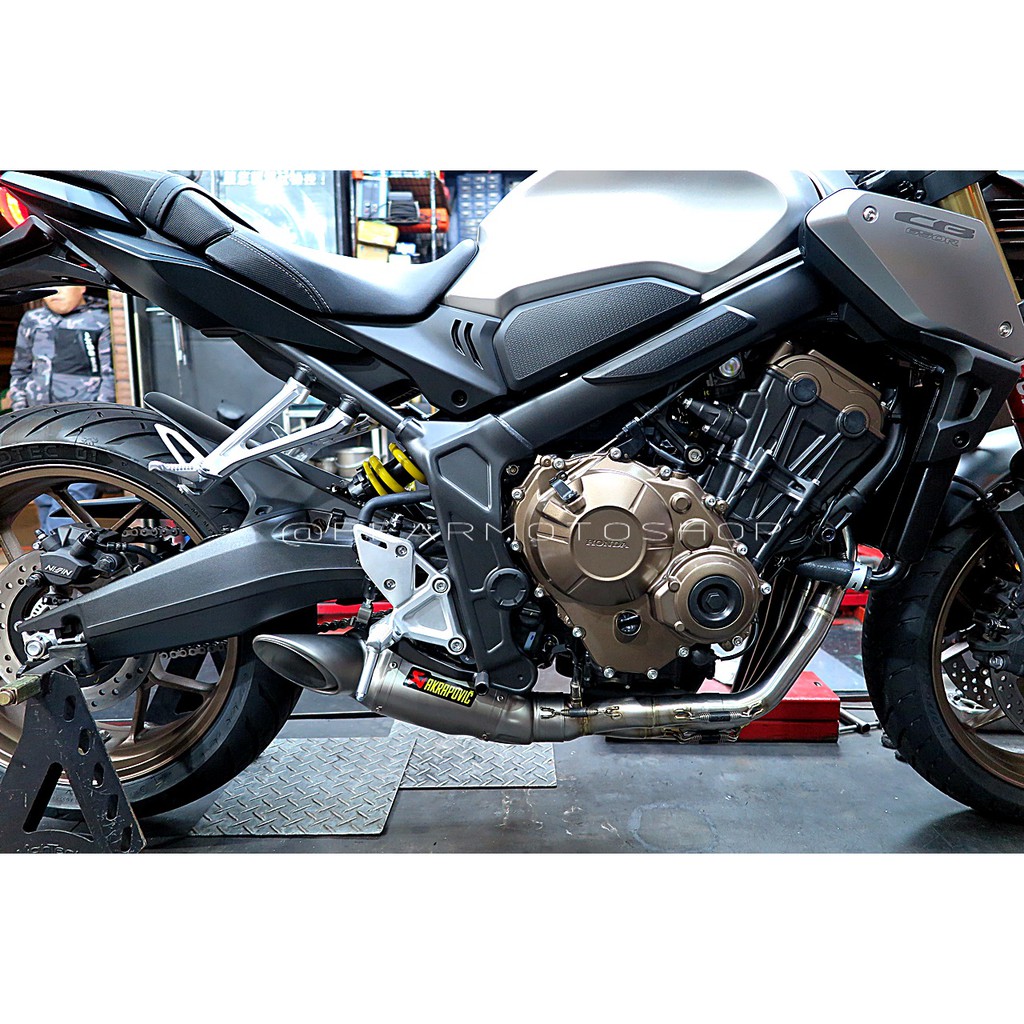 貝爾摩托車精品店】HONDA Akrapovic CB650F CB650R CBR650 鈦合金蠍子