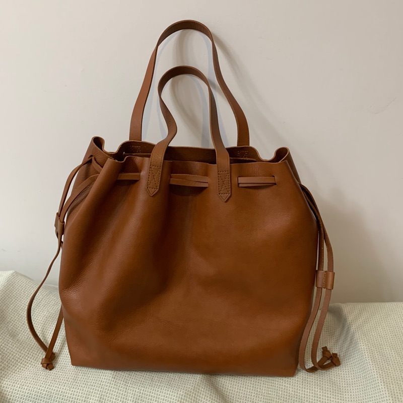 Madewell medium drawstring hot sale transport tote