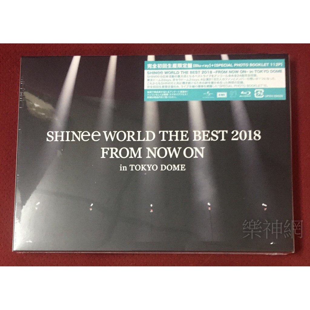 SHINee WORLD THE BEST 2018 FROM NOW ON (日版限定藍光Blu-ray) BD