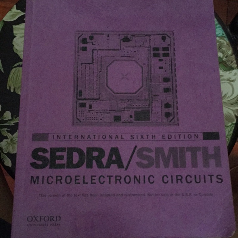 大學原文書：（電子學）Microelectronic Circuits 6th edition (Sendra/Smith) | 蝦皮購物