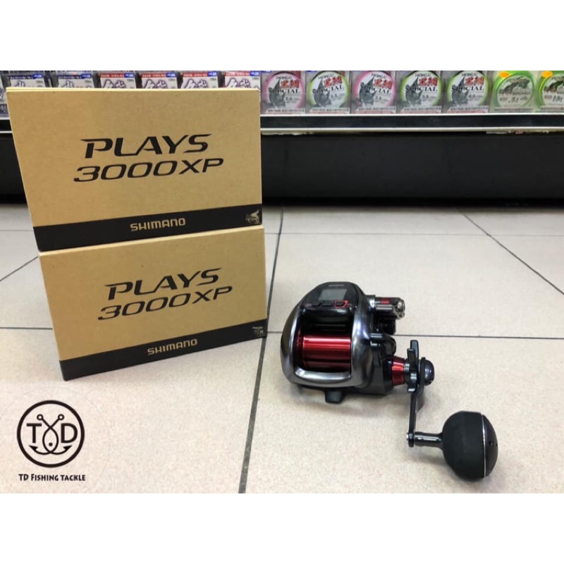 SHIMANO 18 PLAYS 3000XP RH Electric Reel Japan Model New 039804