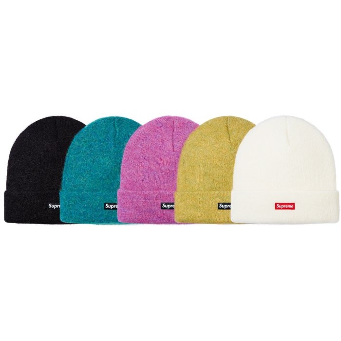 HOMIEZ】SUPREME MOHAIR BEANIE BOX LOGO【SUP_HAT099】 反折毛 HOMIEZ】SUPREME MOHAIR BEANIE BOX LOGO【SUP_HAT099】 反折毛