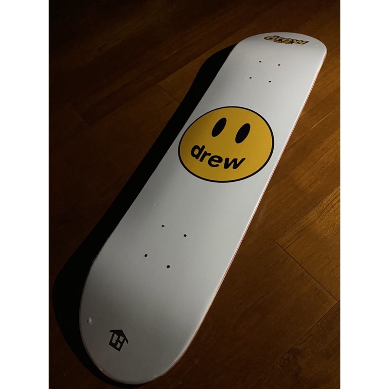 drew house mascot skatedeck white-