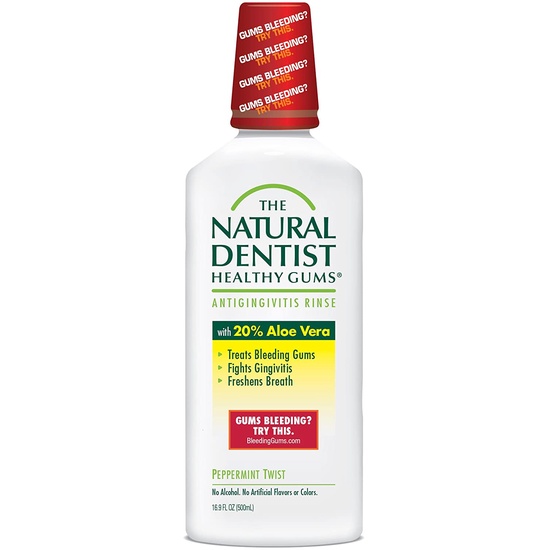 🔥[現貨+電子發票] 🇺🇸The Natural Dentist Aloe Vera 蘆薈漱口水蘆薈牙膏健康牙齦| 蝦皮購物