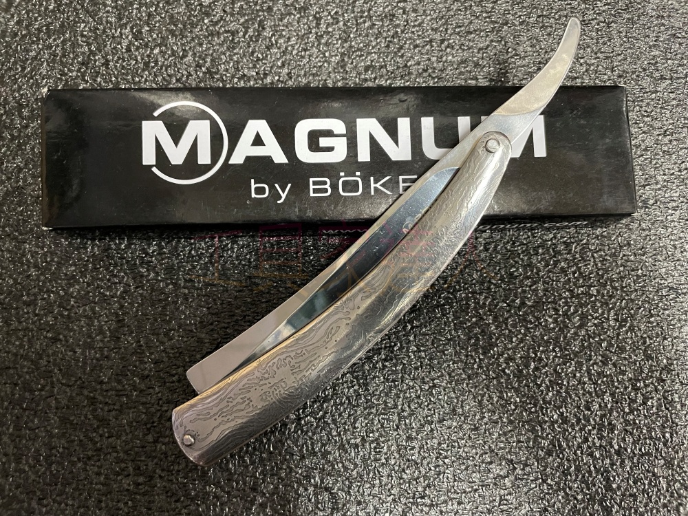 「工具家達人」 BOKER MAGNUM FLEET STREET RAZOR-剃刀 剃刀 厚 剃頭刀 折刀 | 蝦皮購物