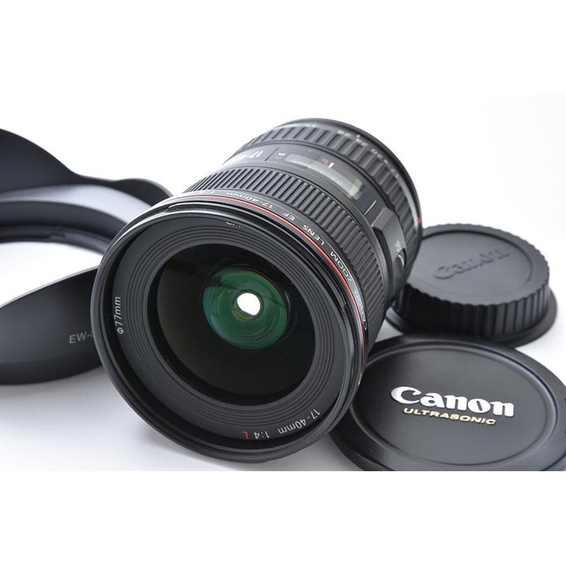 佳能Canon EF 17-40mm F4 L USM 變焦廣角鏡頭全幅( 三個月保固) | 蝦皮購物