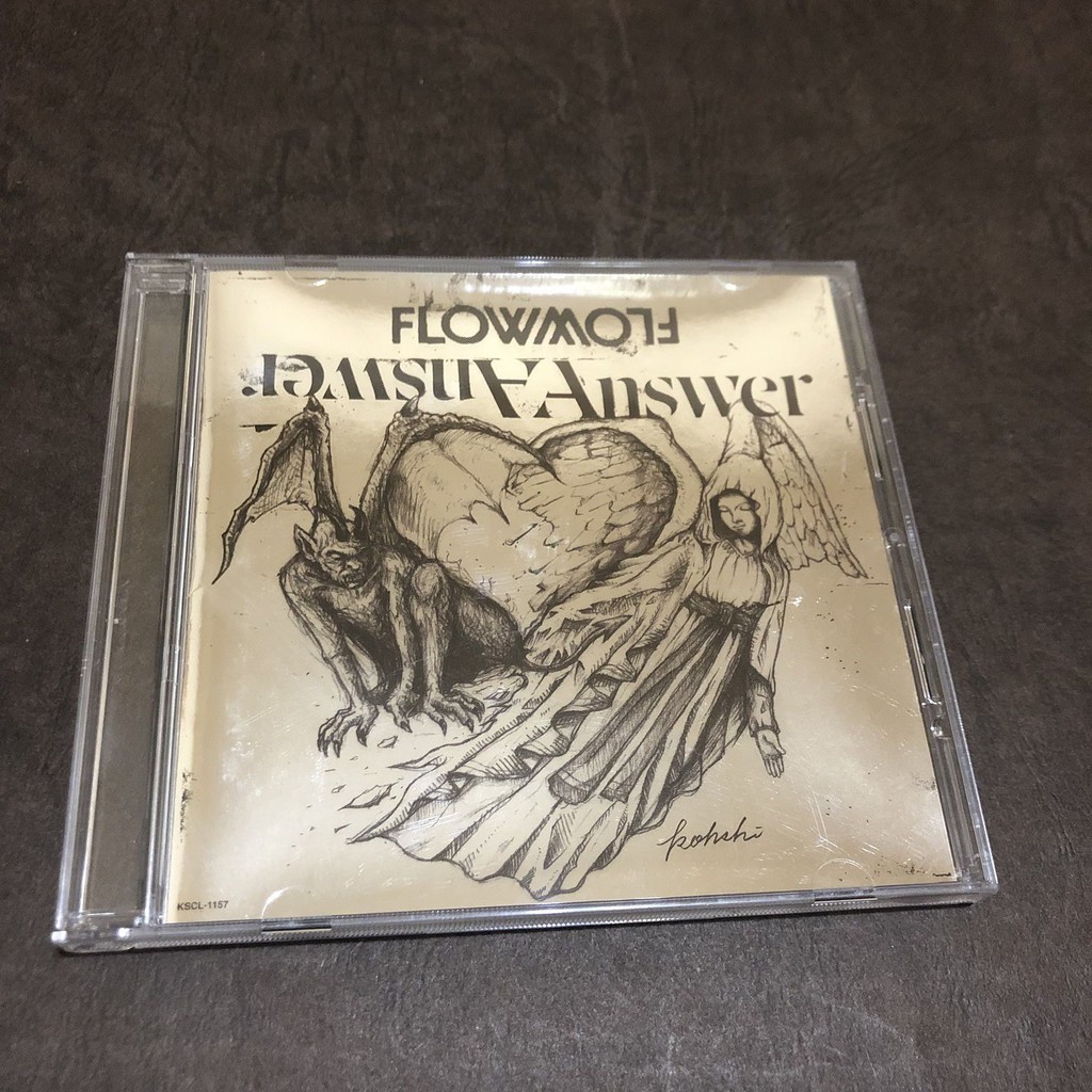 二手CD FLOW Answer 日版單曲有側標D箱電視劇偵探學園Q片頭曲