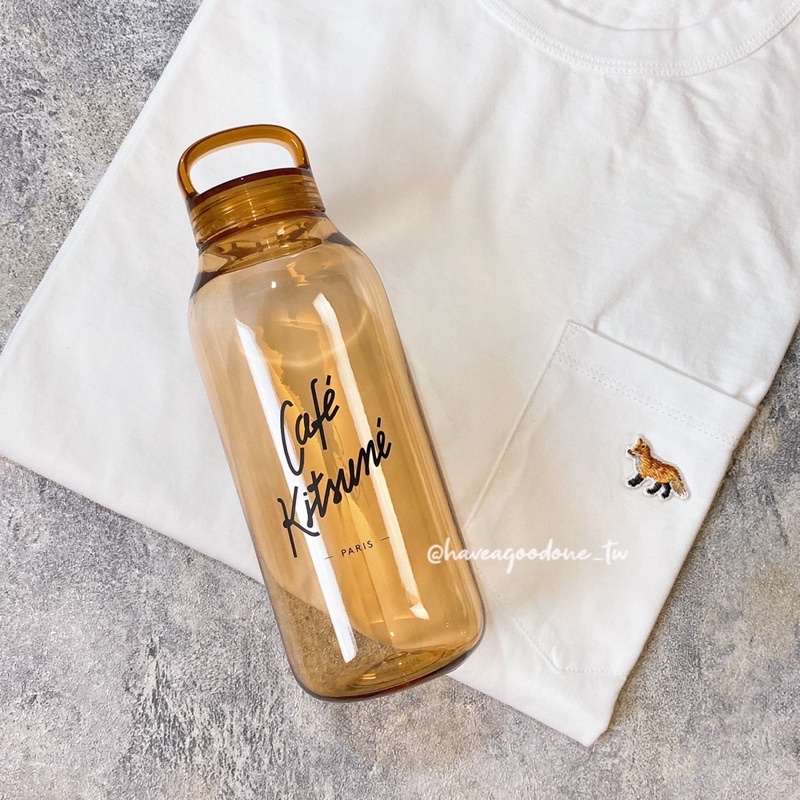 WATER BOTTLE CAFE KITSUNE X KINTO 950ML