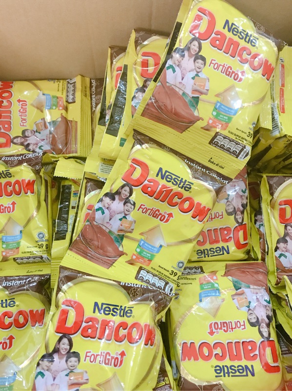 Susu Dancow sachet Forti Gro (coklat/putih) | 蝦皮購物
