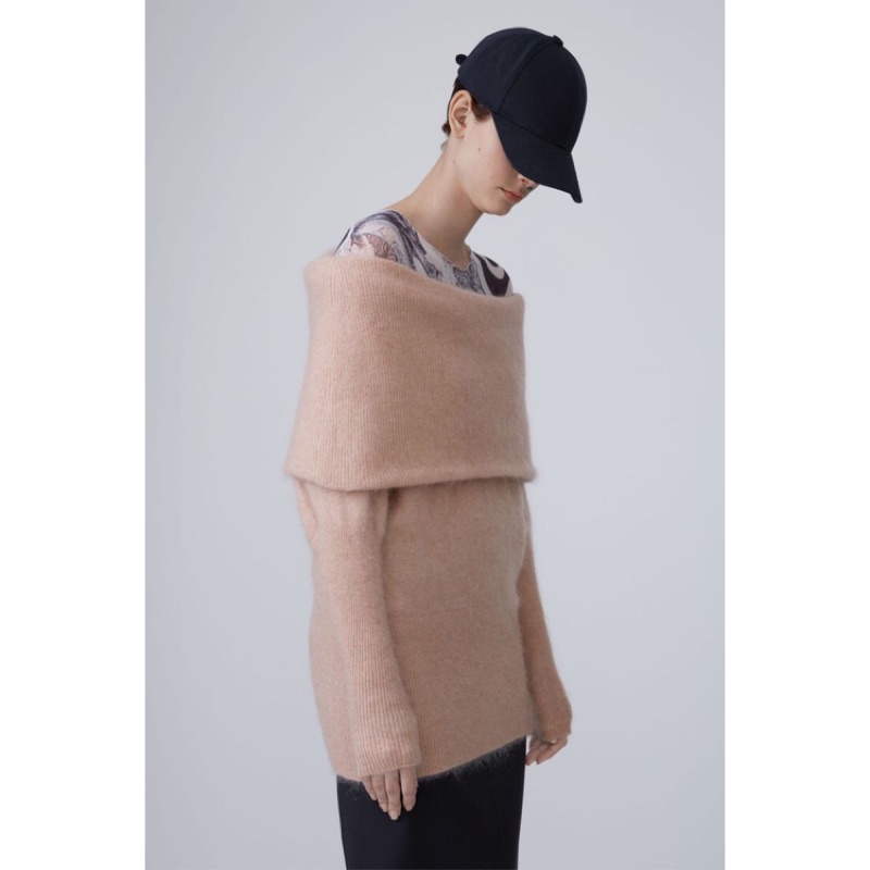 Acne Studios Daze mohair pink melange XS