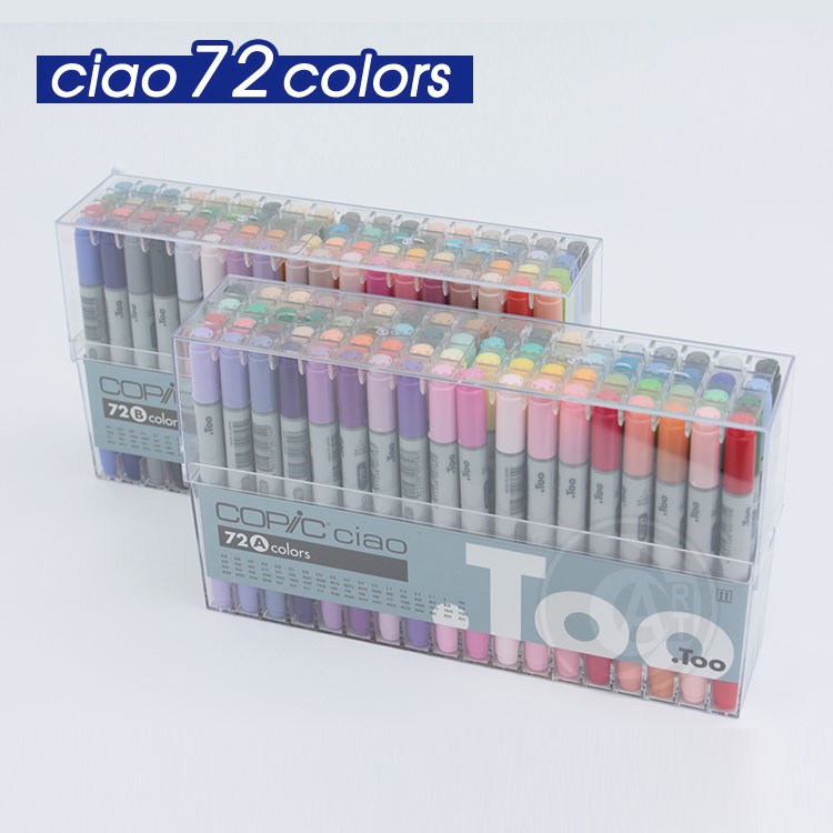 本物品質の COPIC ciao A&B colors 72本 画材 - sorrentoskies.com