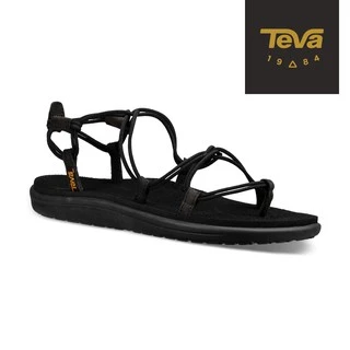 【TEVA】女 Voya Infinity 羅馬織帶涼鞋/雨鞋/水鞋-黑色 (原廠現貨)