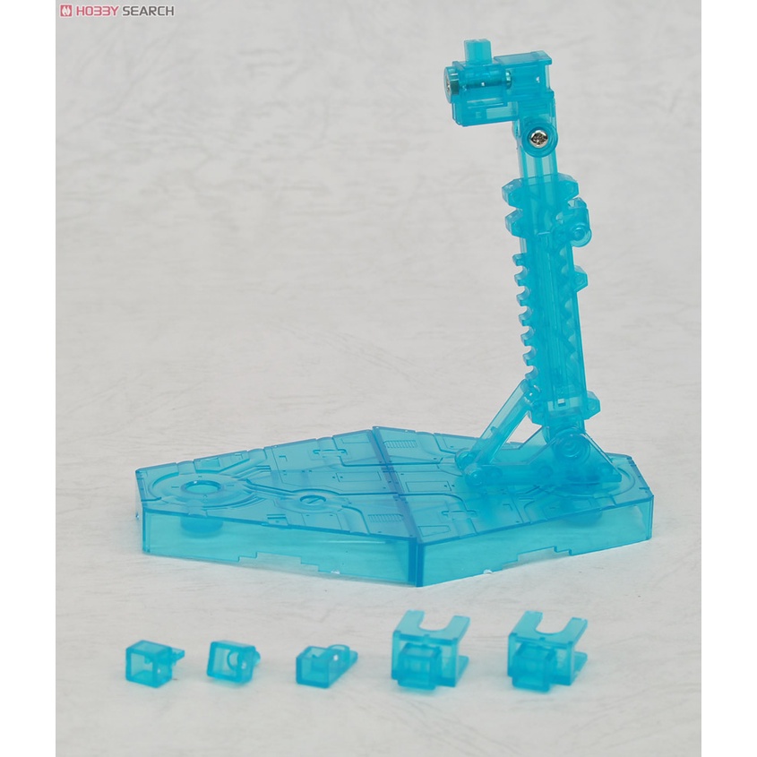萬代正版》BANDAI 1/144 模型腳架 Action Base 2 透明藍 鋼彈鋼普拉支架 地台支撐架 底座 台座 | 蝦皮購物