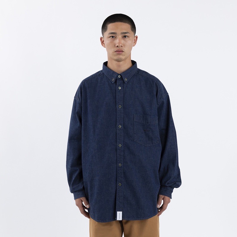 DESCENDANT DCDT 20AW ALLEN DENIM SHIRT 長袖襯衫