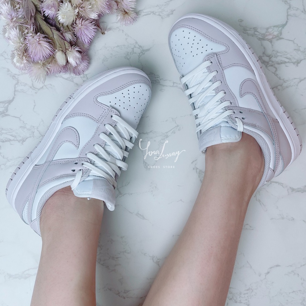 【Luxury】限定配色 NIKE DUNK LIGHT VIOLET 香芋紫 粉紫 新品 正品代購 女鞋 女款 白紫