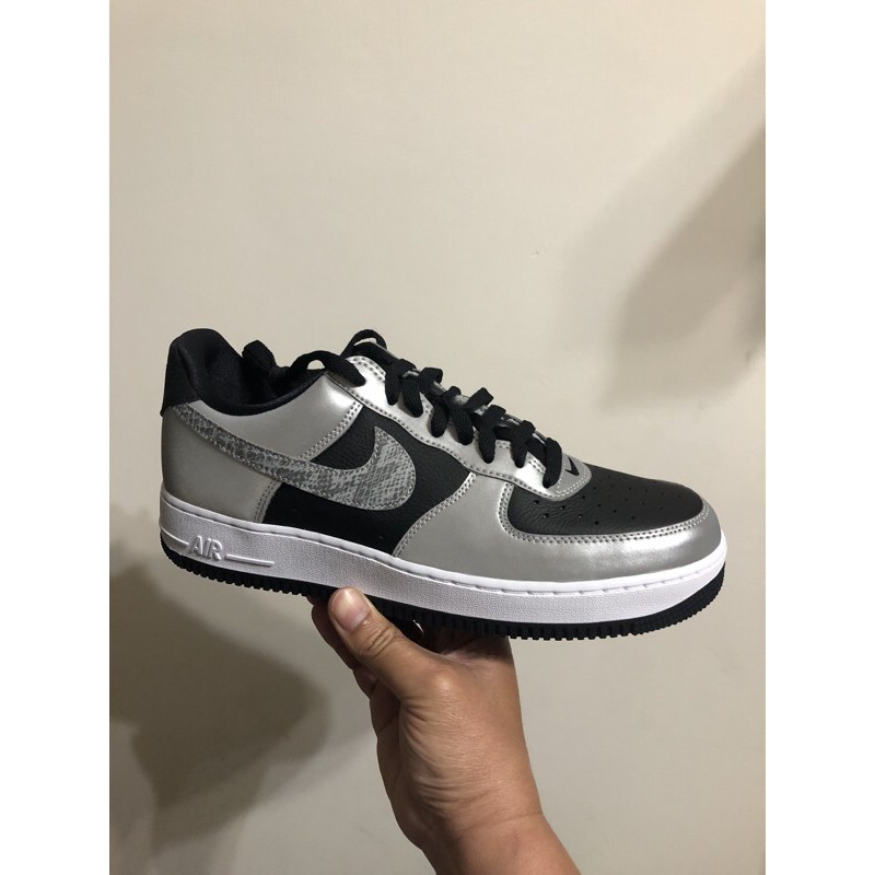 台灣公司貨Nike Air Force 1 Low Silver Snake 黑蛇3M DJ6033-001 反光