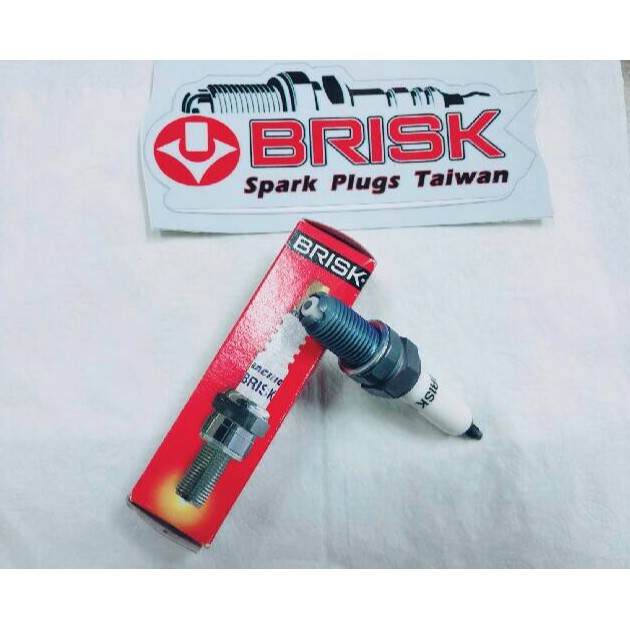 BRISK 純銀芯火星塞 BOR12LGS(D8EA/DR8EA/DP8EA9/DPR8EA9)檔車專用 蝦皮購物