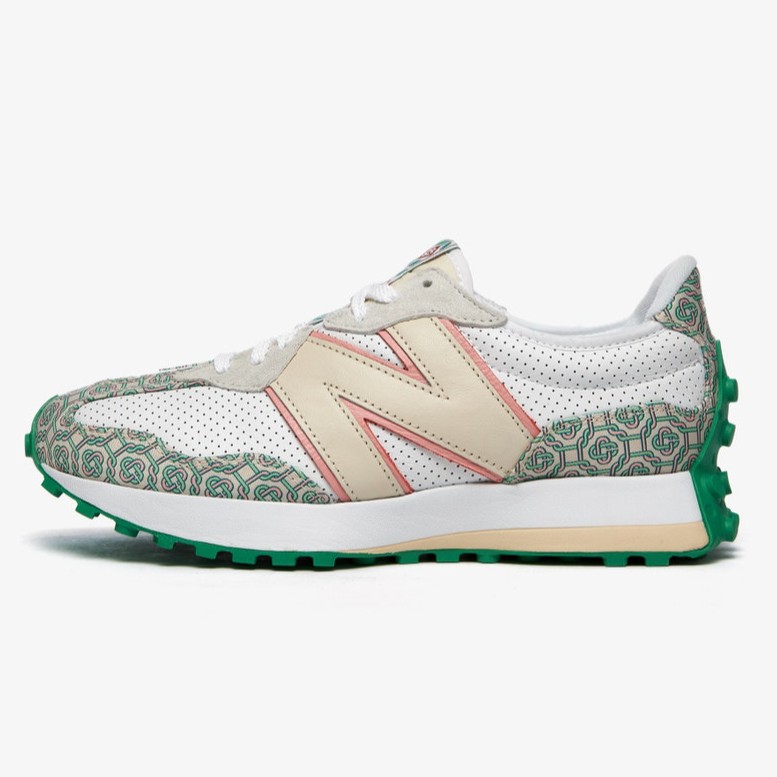 【小八】New Balance x Casablanca 327 White Green 白綠 MS327CAB