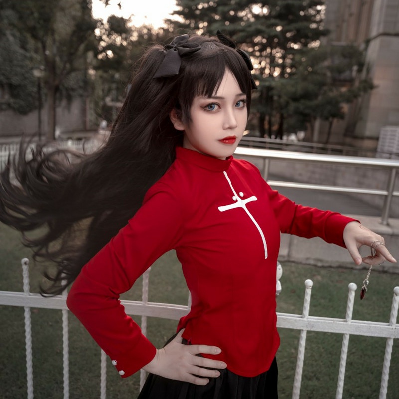 【花小妖】🔥熱賣下殺🔥Fate stay night 遠坂凜cos服 命運守護之夜cosplay Fate大小姐動漫服裝