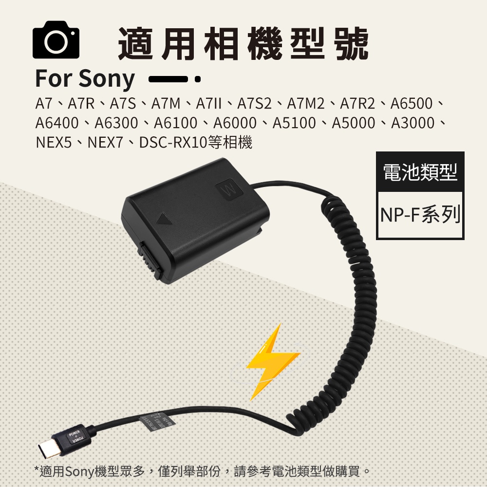 台灣出貨適用SONY NP-FW50電池A72 A7R2 RX10M4 RX10IV ZV-E10 另售充電