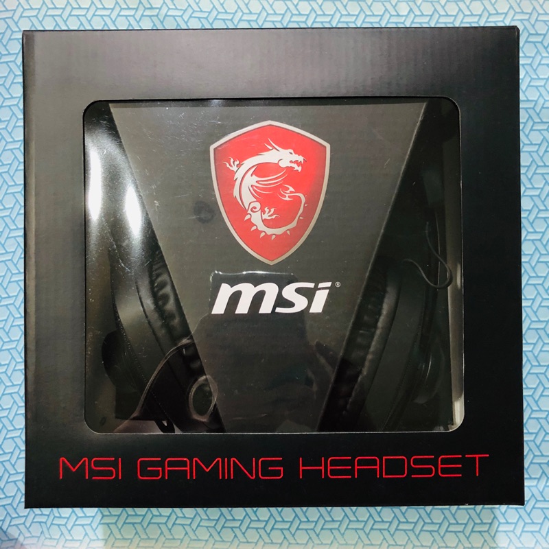MSI 微星 Gaming Headset 耳機 S37-2100981-SH5 | 蝦皮購物