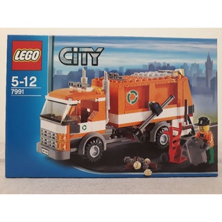 LEGO 7991 CITY 城市系列Garbage Truck 垃圾車| 蝦皮購物