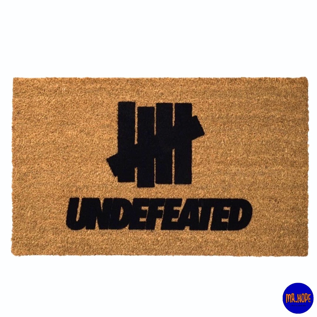 MR.HOPE】洛杉磯UNDEFEATED ICON DOOR MAT RUG 地墊柵欄Logo | 蝦皮購物