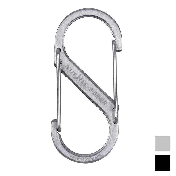 NITE Ize Moschettone Portachiavi CSLW3-11-R6 Gr. 3 Argento 1 Pz