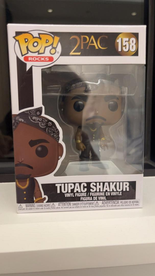 李大] 正版現貨Funko POP Rocks Tupac Shakur 2Pac Rapper #158 | 蝦皮購物