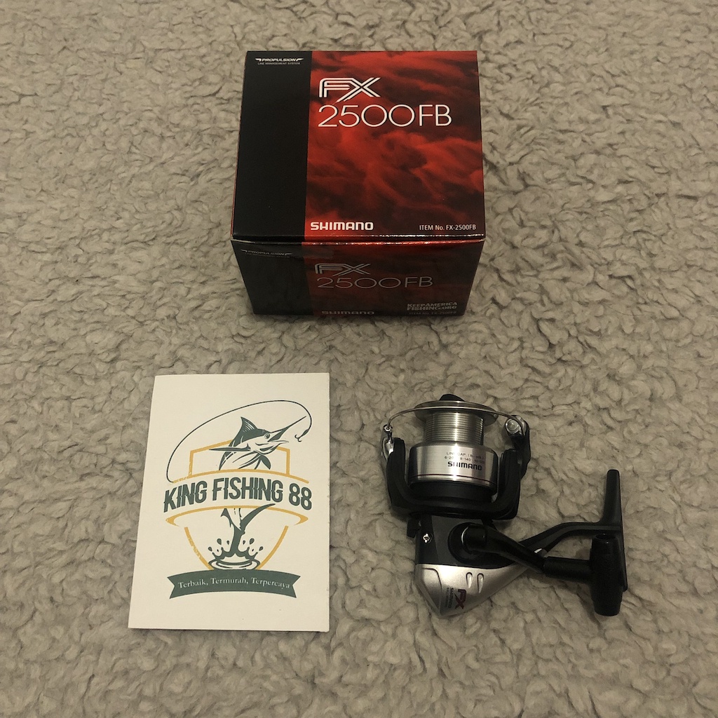 Shimano FX 2500 FB 旋轉線輪漁線輪 | 蝦皮購物