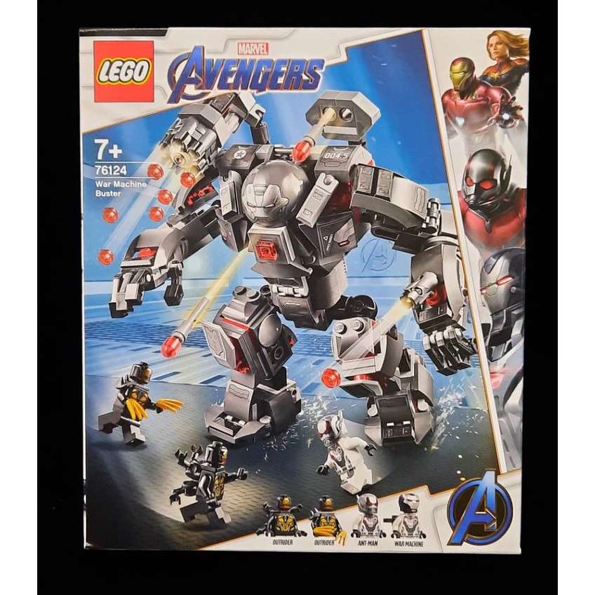 (STH)2019年 LEGO 樂高 漫威英雄-Marvel-War Machine Buster 戰爭機器76124 | 蝦皮購物