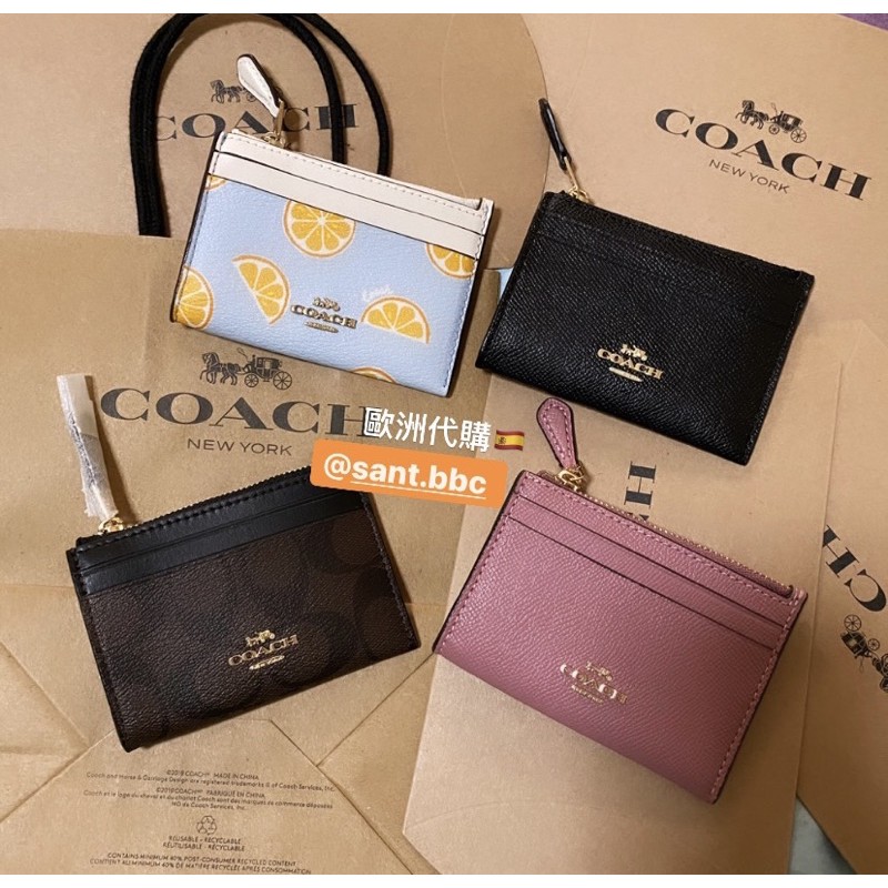 現貨 🇪🇸 coach 零錢鑰匙扣卡包 | 蝦皮購物