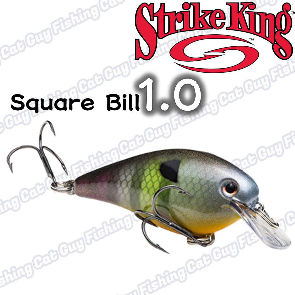 【胖魚】KVD Square Bill 1.0 CRANK 硬餌 路亞假餌 Strike King Squarebill | 蝦皮購物