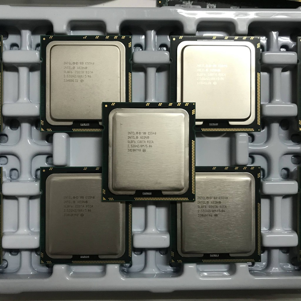 Intel Xeon E5540 2.53GHz 四核心處理器 X58 1366腳位（二手） | 蝦皮購物