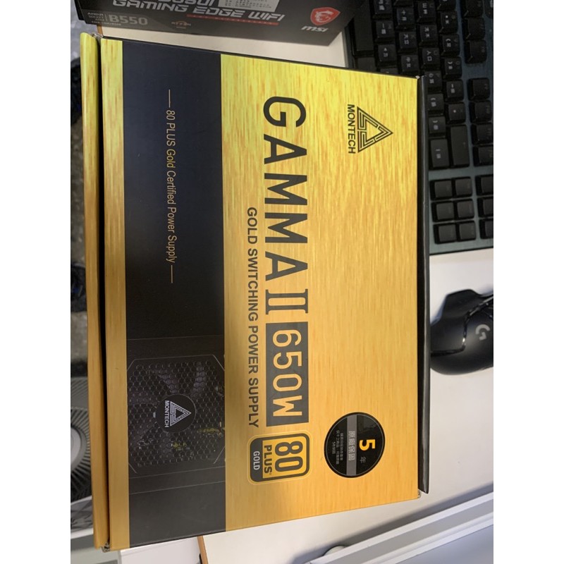 Montech gamma 2 650w 金牌電源 二手極新 4年保 可議價 | 蝦皮購物