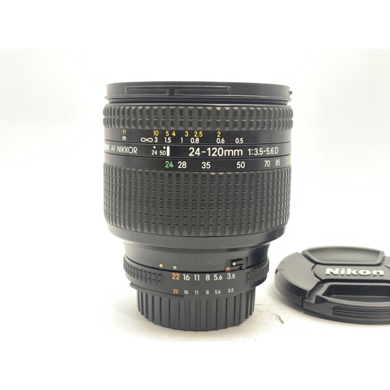 尼康NIKON AF 24-120mm F3.5-5.6D 星芒旅遊鏡變焦廣角鏡頭中古良品(三