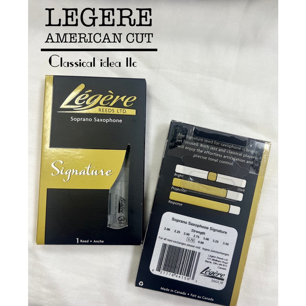 Anche Pour Saxophone Soprano - Legere Standard 2 - Résistance Force 2 - Anche Synthétique Haute Qualité