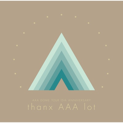 ✤AAA DOME TOUR 15th ANNIVERSARY -thanx AAA lot 演唱會LIVE光碟