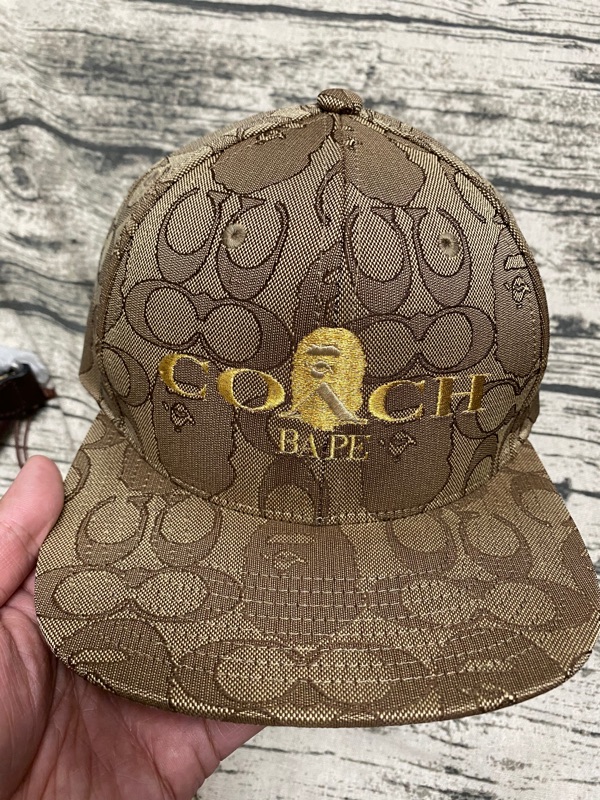 全新預購BAPE X COACH 棒球帽| 蝦皮購物