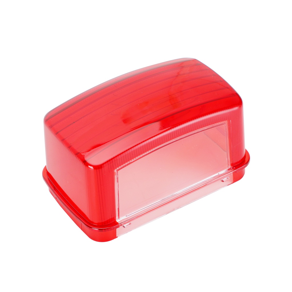 OUMURS Red Tail Light Assembly For Yamaha Grizzly, Big Bear, Bruin, Kodiak, Wolverine, Rhino, Viking – Amber/Red