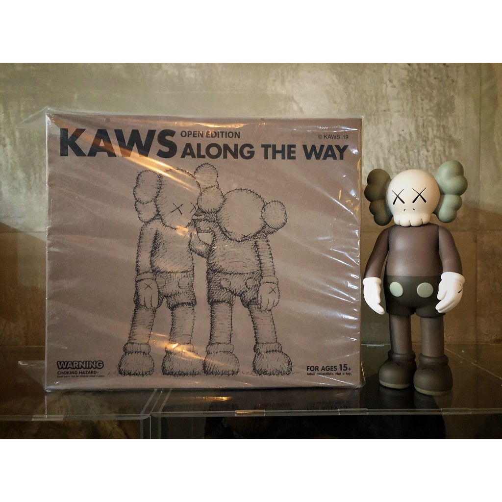 Kaws Along The Way Vinyl Figure Brown edition 棕色 陪伴 限量 公仔 收藏