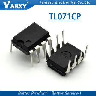 2 Piezas De Circuito Integrado TL071CP TL071 DIP-8 - Texas Instruments, Para Proyectos Electrónicos