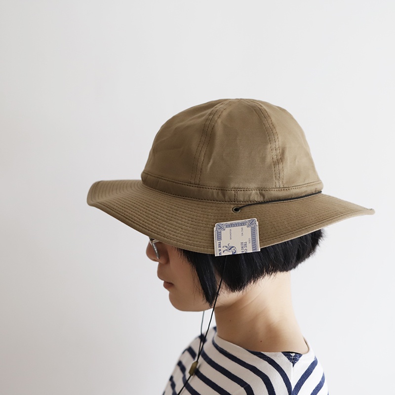 The H.W. Dog & Co. Nylon Fatigue Hat Black x Black