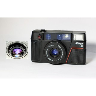 慢調思理] 美品級NIKON L35 AD 日本製/ 35mm f2.8 鏡頭乾淨明亮. 功能