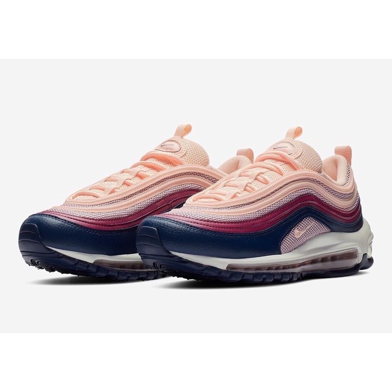 可小議）正品Nike WMNS Air Max 97 (24.5cm)夢幻粉紫配色真的很