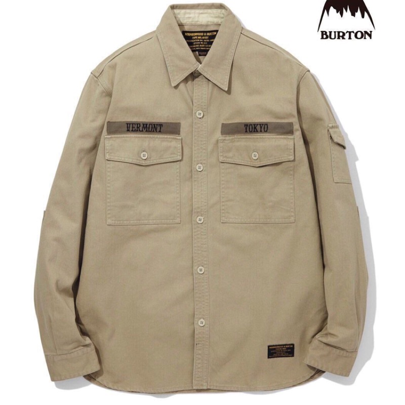 17AW NEIGHBORHOOD x BURTON NB . TACTICAL / C-SHIRT . LS | 蝦皮購物