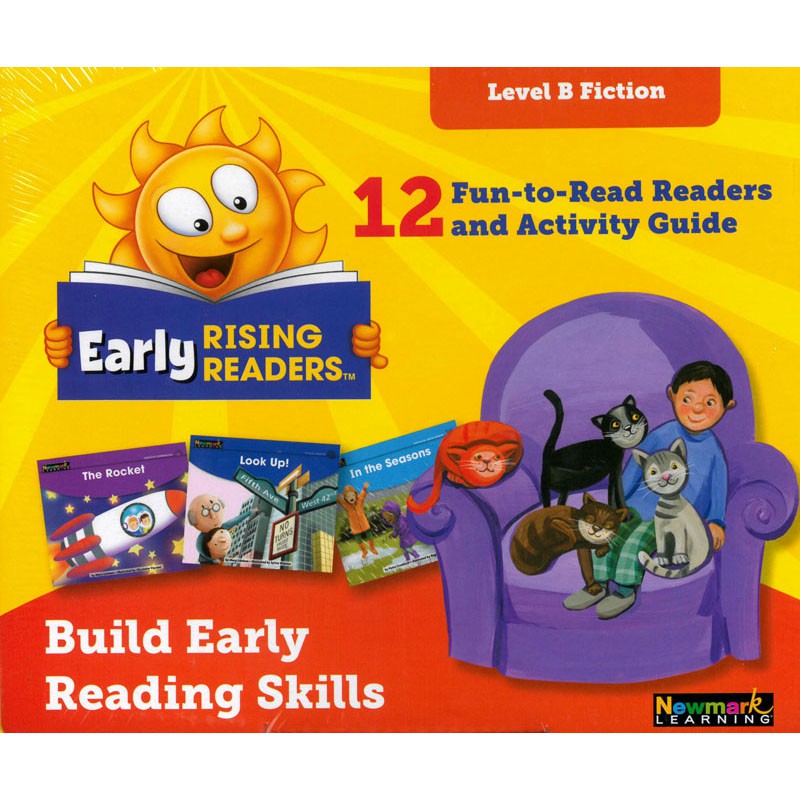 Early Rising Readers Ficton Level B /12本書+Qrcode音檔 ERR | 蝦皮購物