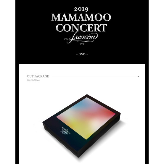 2019 MAMAMOO ママム コンサート 4season F/W DVD - K-POP/アジア
