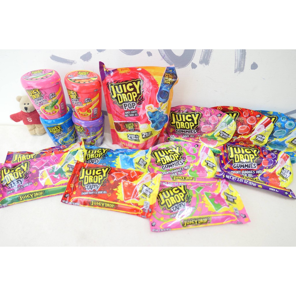 【Sunny Buy】 即期 Juicy drop Taffy 軟糖 棒棒糖 趣味糖 67g (多口味可選) 蝦皮購物