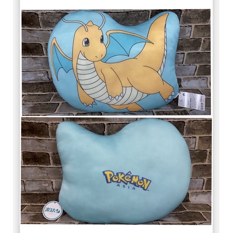 Pokemon 精靈寶可夢 正版授權 涼感抱枕 枕頭 抱枕 坐墊 椅墊 皮卡丘 伊布 乘龍 快龍 卡比獸 可達鴨 耿鬼 | 蝦皮購物